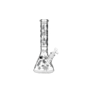 SuperHeroes Bong Glass 35.5cm - Hanfblätter (1 Stk)
