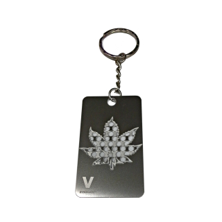 Grinder Card Key Chain "Leaf"