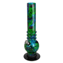 Bong Acryl 26cm - Street Art Blau (1 Stk)
