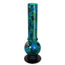 Bong Acryl 32cm - Street Art Graffiti Blau (1 Stk)