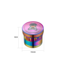 Alu Grinder Rainbow Highman 4-teilig 40mm