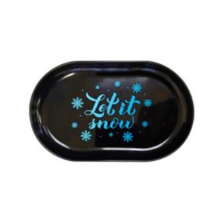 RollingTray 13x8cm - Let it snow (1 Stk)