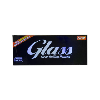 Glass - Clear Rolling Papers KS (1 x 40 Leaves)