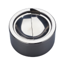 ChampHigh Kippaschenbecher Metall 12cm - Silber (1 Stk)